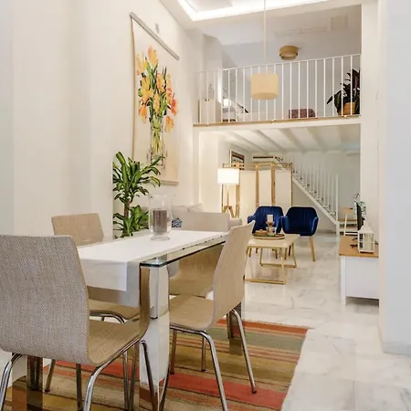 Apartment Loft En Centro De Con Parking Gratis Seville